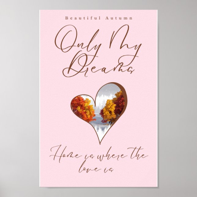 Poster Belo outono (Frente)