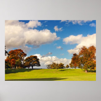 Póster Belo outono, Escócia