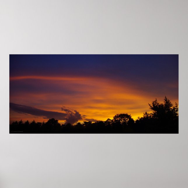Poster Belo Panorama Sunset (Frente)