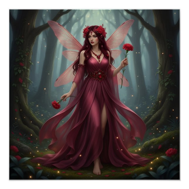 Póster Belo poço, Garnet Fairy (Frente)