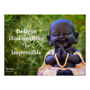 Póster Belo poster Inspirador Budha