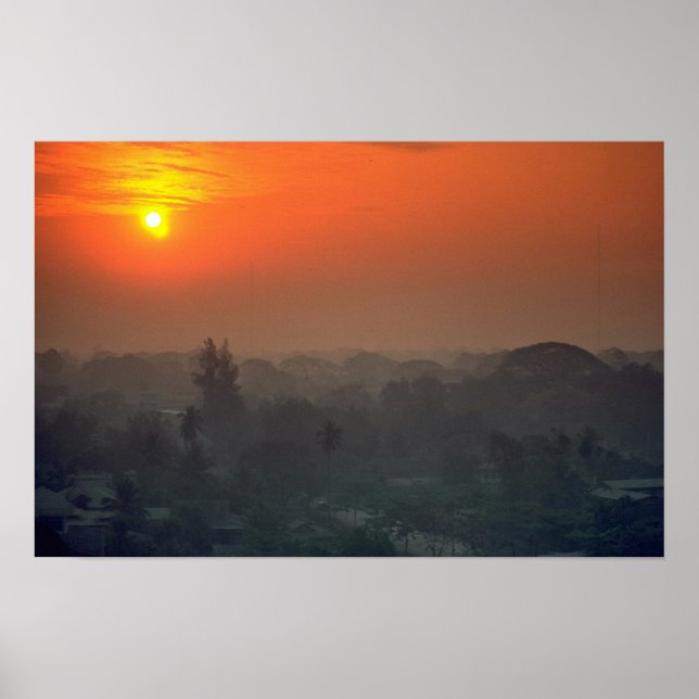 Poster Belo Sol: Bangkok, Tailândia (Frente)