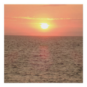 Póster Belo Sunset de 20" x 20",Papel Poster,Semibrilho