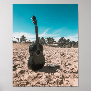 Poster Belo Violão Acústico
