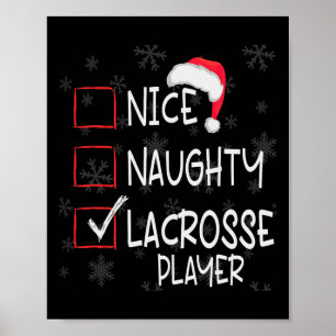 Poster Belos Papais noeis de Natal da Lista do Jogador de