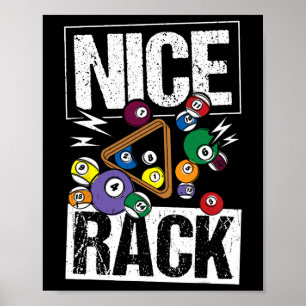 Poster Belos Rack Billiards