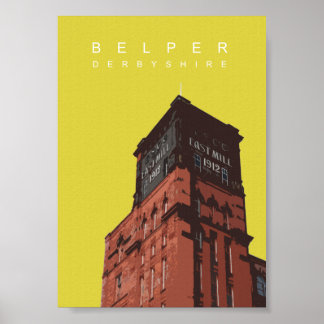 Póster Belper North Mill