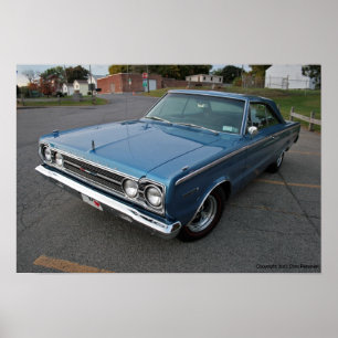 Póster Belvedere 1967 de Plymouth II