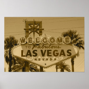 Póster Bem-vindo a Las Vegas Fabulosa