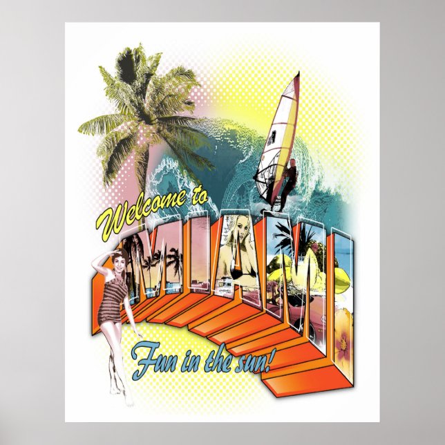 Poster bem-vindo a miami (Frente)
