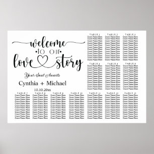 Poster Bem-vindo à nossa História de Amor 13 Casamento de