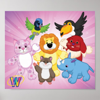 Poster Bem-vindo a Webkinz!