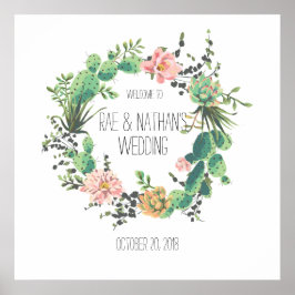 Poster Bem-vindo ao Casamento