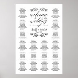 Poster Bem-Vindo Ao Casamento - Sentado