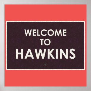 Poster Bem-vindo ao Hawkins