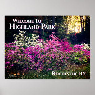 Poster - Bem-vindo ao Highland Park Rochester NY