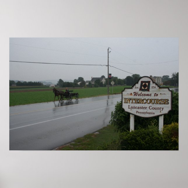 Póster Bem-vindo ao Intercurso (Frente)