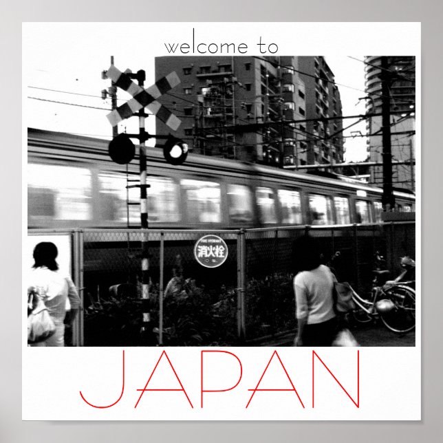 Póster bem-vindo ao Japão (Frente)