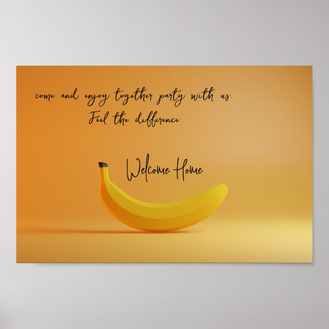 Poster - Bem-vindo ao lar (Frente)