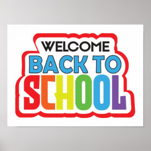 Poster Bem-vindo de volta à escola