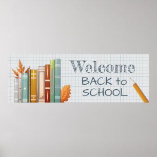Poster Bem-vindo de volta à escola