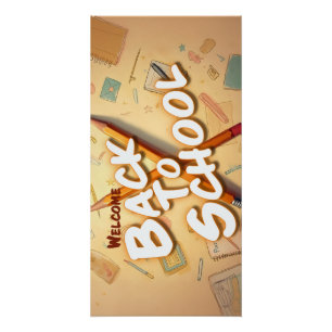 Póster Bem-vindo de Volta à Escola – Design de Arte com L