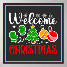 Poster Bem-vindo Natal