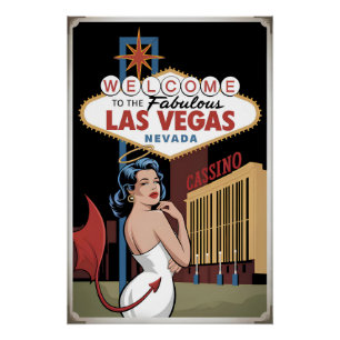 Póster Bem-vindos ao fabuloso Las Vegas Nevada