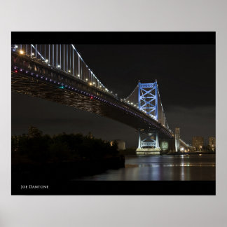 Póster Ben Franklin Bridge