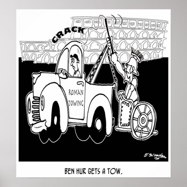 Póster Ben Hur ganha uma taça (Frente)