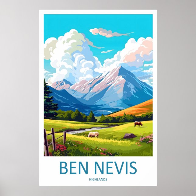 Poster Ben Nevis 7 (Frente)