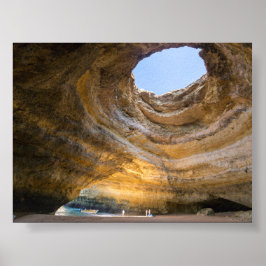 Poster Benagil cave in Algarve