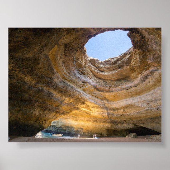 Poster Benagil cave in Algarve (Frente)