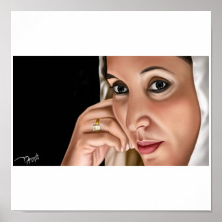 Póster benazir-bhutto-shaheed - Personalizado