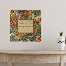 Poster Bênção Boho Rhapsody Personalizável