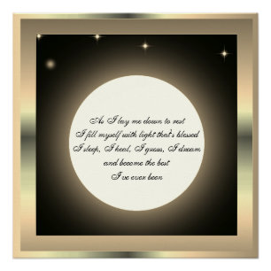 Póster Bênção do Sono