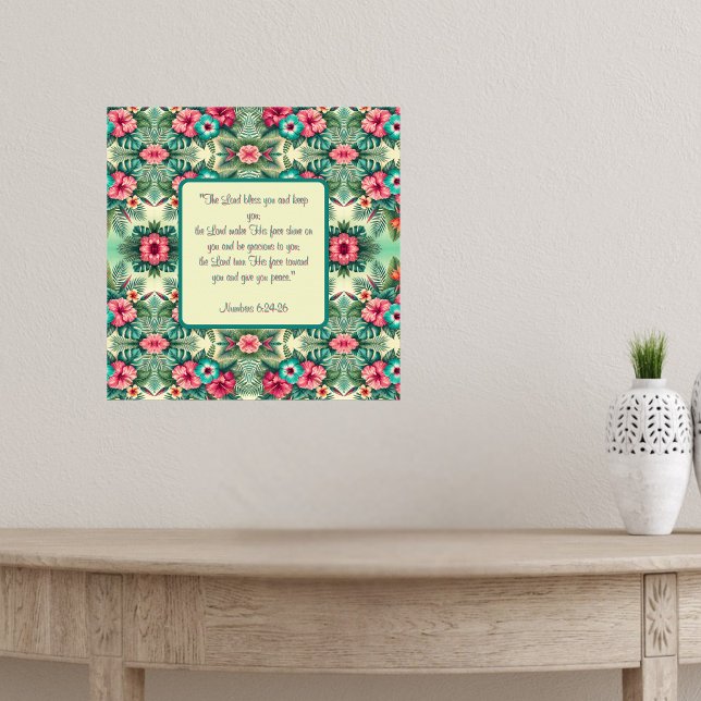 Poster Bênção dos Trópicos Brilhantes (Criador carregado)