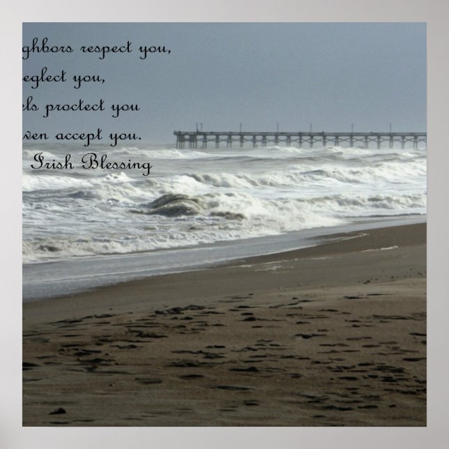 Póster Bênção irlandesa (Frente)