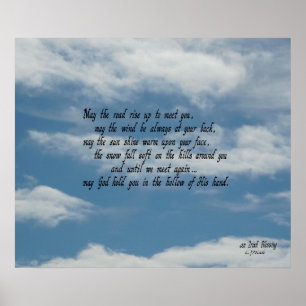 Póster Bênção irlandesa