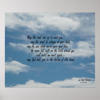 Póster Bênção irlandesa