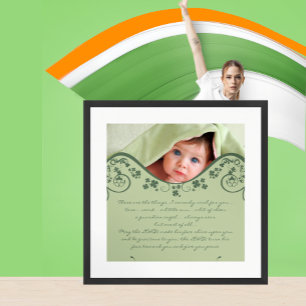 Poster Bênção Irlandesa - Anjo Guardião Sempre Perto