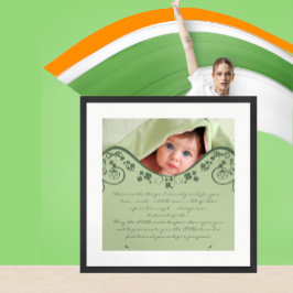 Poster Bênção Irlandesa - um Anjo da Guarda Sempre Perto