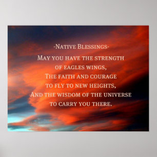 Póster Bênçãos Nativas