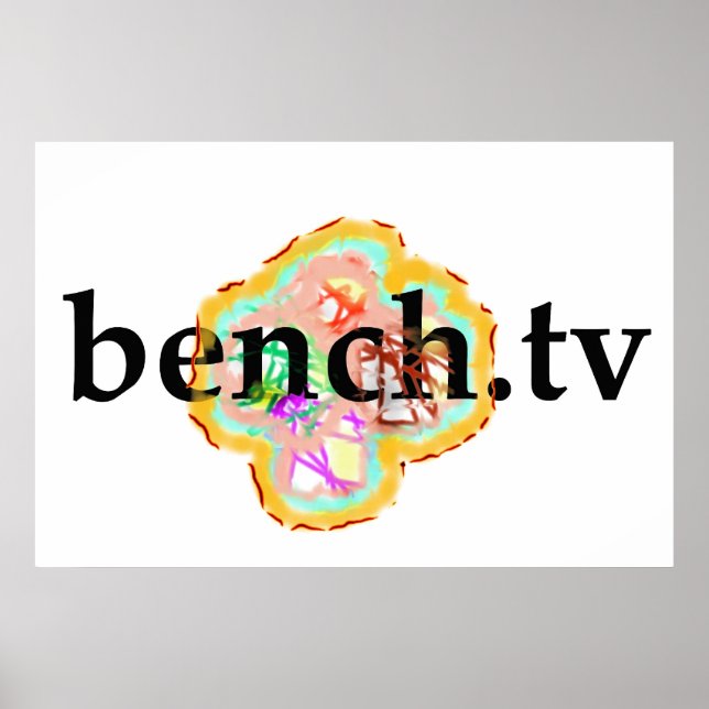Póster bench.tv (Frente)