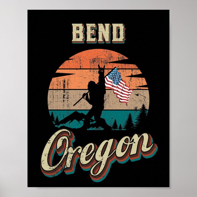 Poster Bend Oregon (Frente)