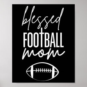 Poster Bendito futebolista Mãe Para Mães Cristãs No Jogo