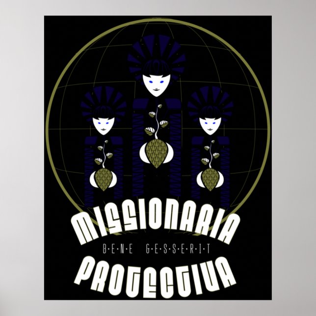 Poster Bene Gesserit Missionaria Protectiva (Frente)