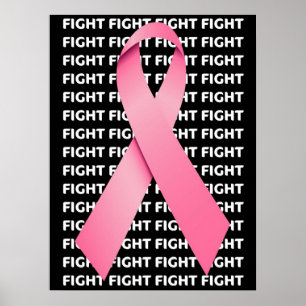 Póster Benefício do cancer da luta