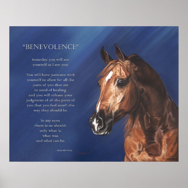 Póster Benevolence, Kim McElroy 2008 (Frente)