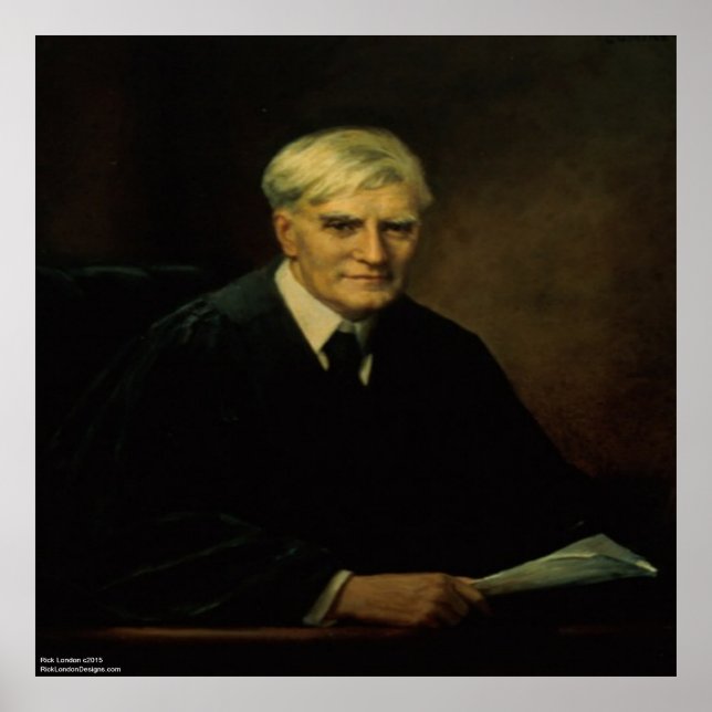 Póster Benjamin Cardozo Sentado Em Exercício (Sem Citação (Frente)